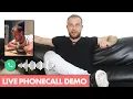 How To Talk To A Girl On The Phone Call - Banter Flirt and Close LIVE Infield Demo