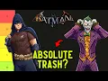 Every Playable Arkham Character Ranked Combat AND Predator
