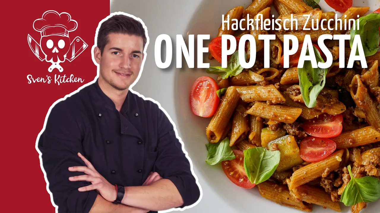 
          
          
          
            
            One Pot Pasta Rezept mit Hackfleisch und Zucchini in 15 Minuten aus einer Pfanne
          
        . 