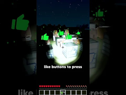 Minecraft But Liking Makes it Brighter💡