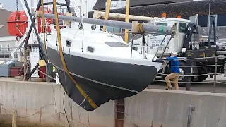 Ep 1, Launching Wave Rover: a Contessa 26 Departing Canada on a 2 year Solo Circumnavigation