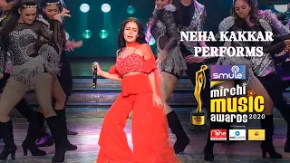 neha kakkar performs o saki saki dheeme dheeme garmi aankh maarey at smule mirchi music awards