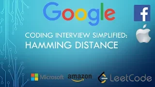 Coding Interview Tutorial 69 Hamming Distance LeetCode