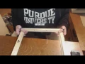 Rustic Wood 11x14 Inch Picture Frame unboxing and test