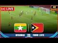 Download Lagu ⚽ LIVE : Myanmar U-23 vs Timor Leste U-23 I AFF U-23 Cup 2025 | Live Today