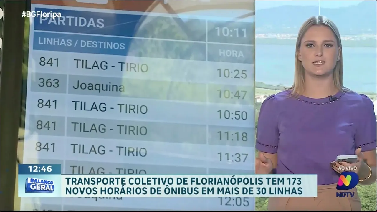 Novos horários de ônibus: Florianópolis amplia atendimento em 30 linhas