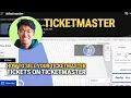 How To Sell Your Ticketmaster Tickets On Ticketmaster Simple GUIDE