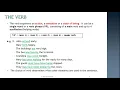 Lesson 2 The elements of the simple sentence Part 1 Dr Drid