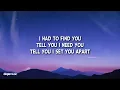 Coldplay - The Scientist (Lyrics)