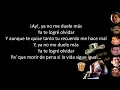Ya No Me Duele Más - Silvestre Dangond (Letra)