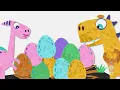 10 Little Dinosaurs | Learn to Count 1 to 10 for kids | BABYSAUR SONGS