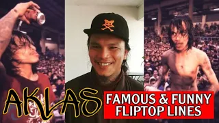 Download AKLAS Famous \u0026 Funny Fliptop Lines | Walang Kupas na KALAWAKAN Lines MP3