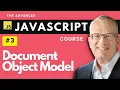 Document Object Model DOM Manipulation - Master Javascript Basics in Lecture 3