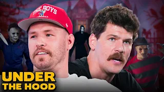 Taylor Lewan's $20,000 Haunted House Prank On Bussin' With The Boys HQ | Bussin' With The Boys