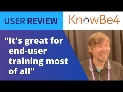 Thumbnail for KnowBe4 Review: Network Engineer Is Confident In the Preventive Elements of KnowBe4