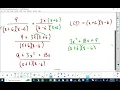 Math 20 6 3 Review and Homework Problems Adding and Subtracting Rational Expressions
