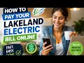 How to pay your Lakeland Electric bill online