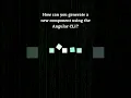 Question How Can You Generate a New Component Using the Angular CLI