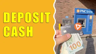 How to Deposit Cash at PNC ATM