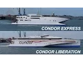CONDOR EXPRESS and CONDOR LIBERATION Leave Guernsey One After The Other