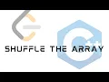 LeetCode 1470 Shuffle The Array Solution in C