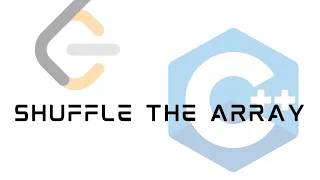 LeetCode 1470 Shuffle The Array Solution in C