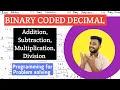 Binary Addition Binary Subtraction Binary Multiplication Binary Division Binary operation