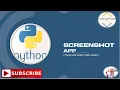 How to Take Screenshot Using Python Pyautogui Coding Planet