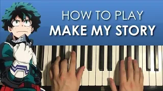 Download How To Play - My Hero Academia Season 3 - Opening Theme 2 (PIANO TUTORIAL LESSON) MP3