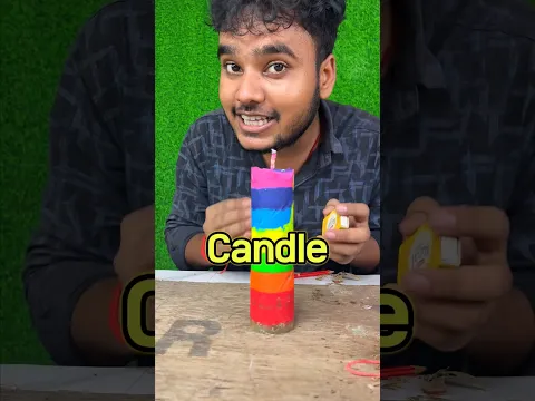 1000 Vax crayons candle #experiment #vaxcolour