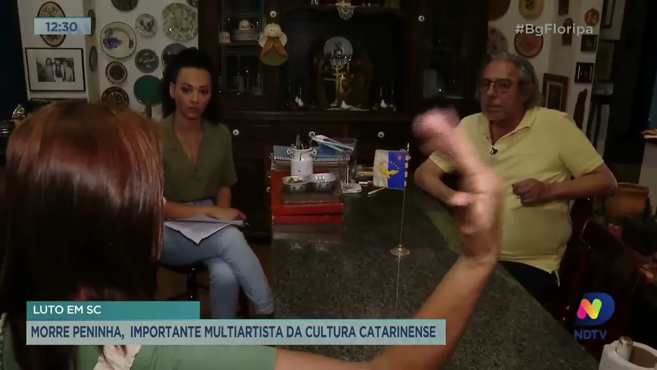 Morre Gelci José Coelho, mais conhecido como Peninha, importante multiartista da cultura catarinense