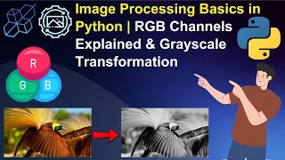 Image Processing Basics in Python RGB Channels Explained Grayscale Transformation