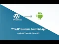 Get WordPress Post in Android App - Wordpress REST API