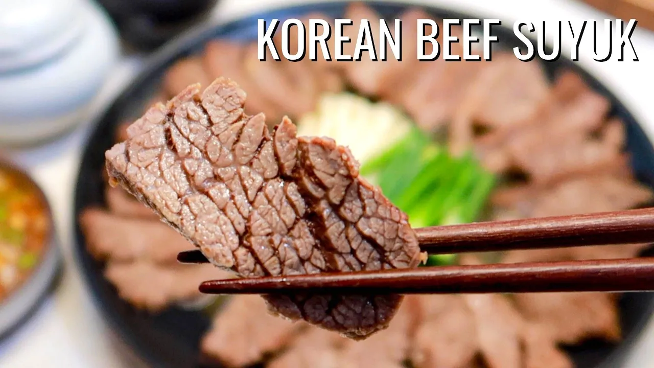 How to: Korean Beef Suyuk - Get it Right the 1st Time!