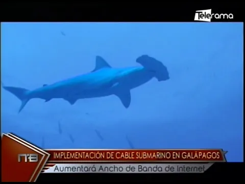 Implementación de cable submarino en Galápagos aumentará ancho de banda de internet