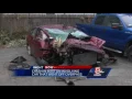 Car plummets off Boston overpass lands on road below