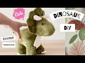 Dinosaur DIY Triceratops Sewing Tutorial Easy Step-by-step Patterns available