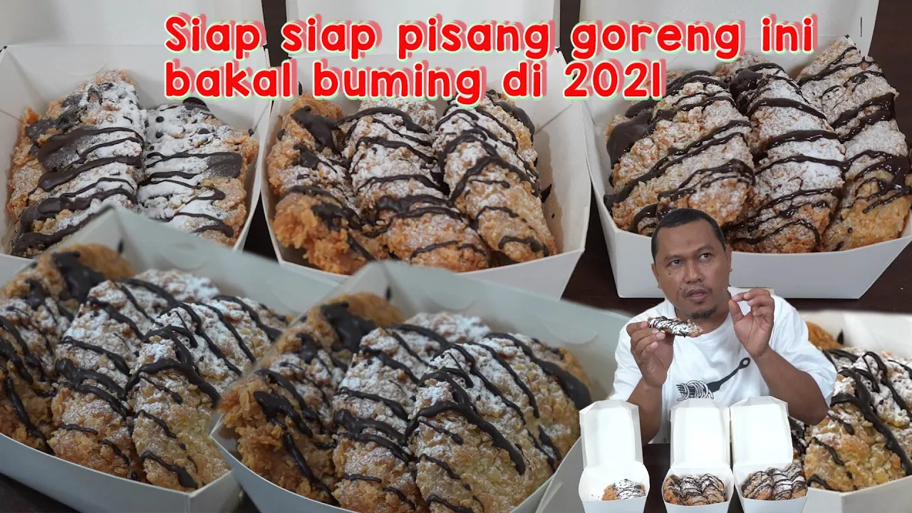 Cara Membuat Pisang Goreng Kriuk Renyah. 