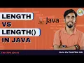 Length VS Length Arrays in Java Class 10 Icse By Prateik Sir