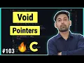 Void Pointers In C Language Explain In Hindi By Nirbhay Kaushik Void Pointers With Example
