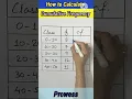 Calculate Cumulative frequency