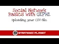 Uploading data into Gephi Part I of 3