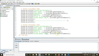 Java Invoice Class Part 2