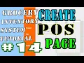 Java Netbeans Inventory System POS 14 Create Point of Sales Page TAGALOG
