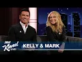 Kelly Ripa Mark Consuelos on Working Together Mark Zoning Out Being Backstage During the Oscars