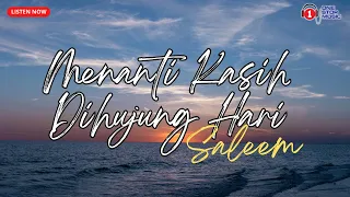 menanti kasih dihujung hari nyanyian saleem lirik viral 