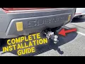 2024 Subaru Crosstrek Wilderness OEM Hitch Installation