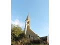 Cllfton Hampden Church Towers over the River Thames