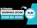 How To Login into Your ALDI Mobile Account ALDImobile Sign In