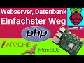 WEBSERVER auf dem Raspberry Pi Einfachste Weg fur Apache2 mit PHP TUTORIAL DEUTSCH